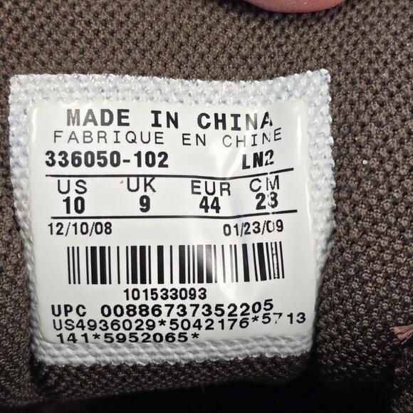 MENS NIKE AIR TOUR WHITE BROWN SADDLE GOLF SHOE MENS SIZE 10 EUC - Picture 5 of 8